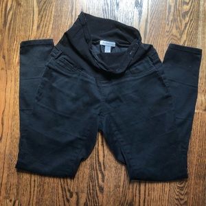 Black maternity jeans